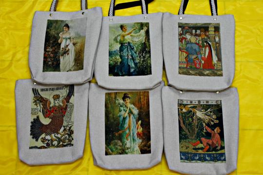 Фото 2 Текстильные сумки с вышивкой, г.Клин 2015